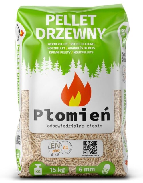 Pellet drzewny Płomień 975kg