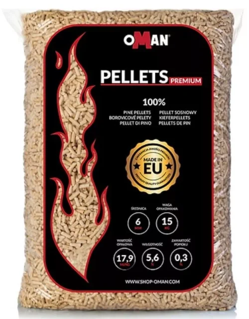 Pellet drzewny Oman 975kg